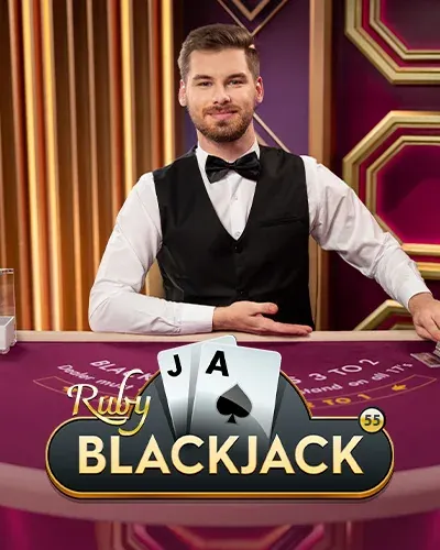 Blackjack 55 - Ruby bei Marvel Casino AT